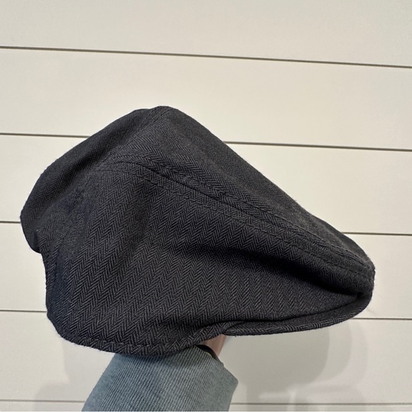 Concept One Accessories Peaked Flat Cap Grey Color - Picture 2 of 5